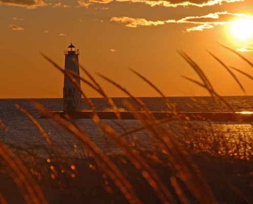 Frankfort Lighthouse by Jim Sorbie