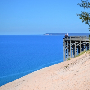 Pierce Stocking Scenic Overlook by Michigan Sea Grant