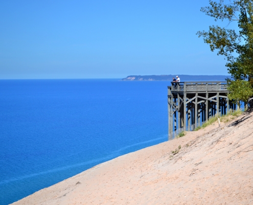 Pierce Stocking Scenic Overlook by Michigan Sea Grant