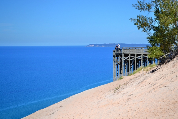 Pierce Stocking Scenic Overlook by Michigan Sea Grant